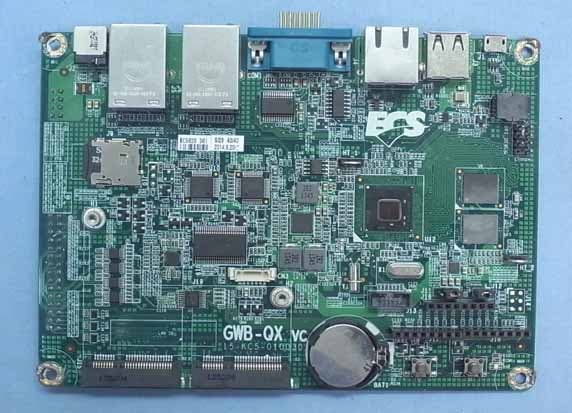 Intelligent Gateway - FCC ID WL6GWS-QX - ELITEGROUP COMPUTER SYSTEMS CO., LTD