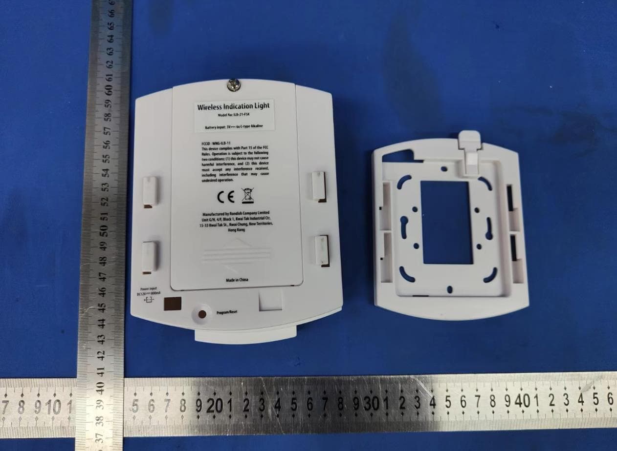 Wireless Indication Light, Wireless Extender - FCC ID WNG-ILB-21-FSK - RONDISH CO. LTD (3)