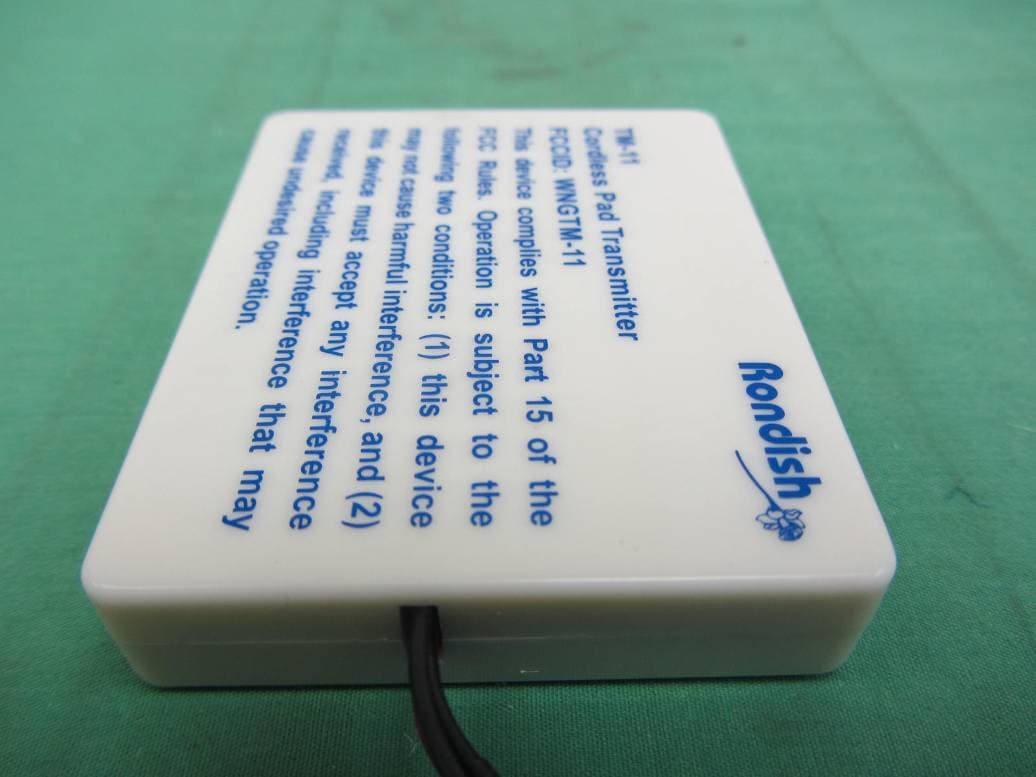 Cordless Pad Transmitter - FCC ID WNGTM-11 - RONDISH CO. LTD (5)
