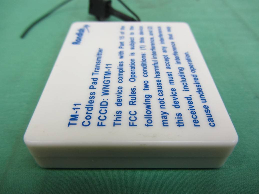 Cordless Pad Transmitter - FCC ID WNGTM-11 - RONDISH CO. LTD (4)