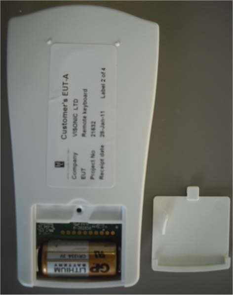 Remote keypad - FCC ID WP3KP141PG2 - Visonic Ltd. (3)