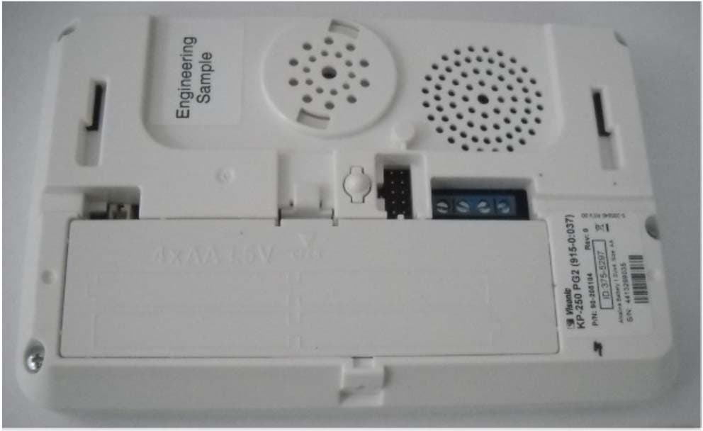 Advanced two-way keypad - FCC ID WP3KP250PG2 - Visonic Ltd. (2)