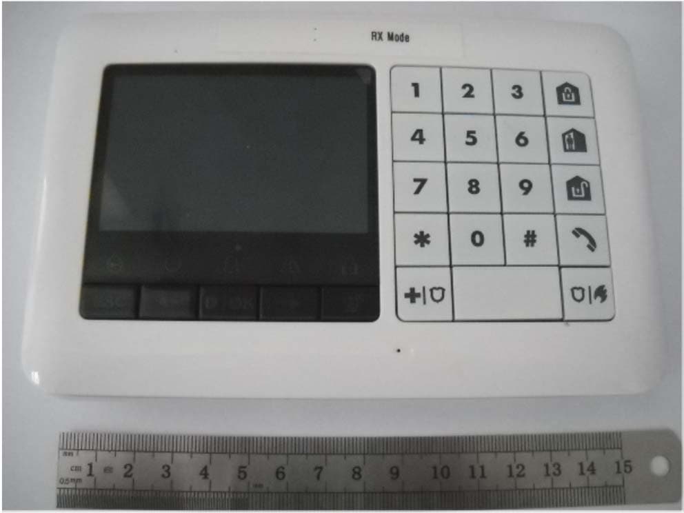Advanced two-way keypad - FCC ID WP3KP250PG2 - Visonic Ltd.