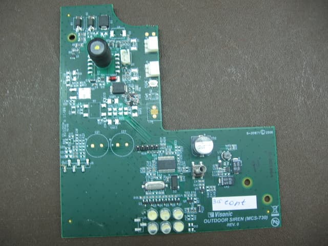 FULLY SUPERVISED OUTDOOR WIRELESS SIREN - FCC ID WP3MCS730 - Visonic Ltd. (5)