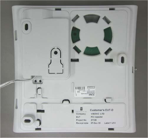 Wireless repeater - FCC ID WP3RP610PG2 - Visonic Ltd.