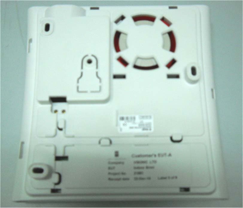 Wireless indoor siren - FCC ID WP3SR720PG2 - Visonic Ltd.
