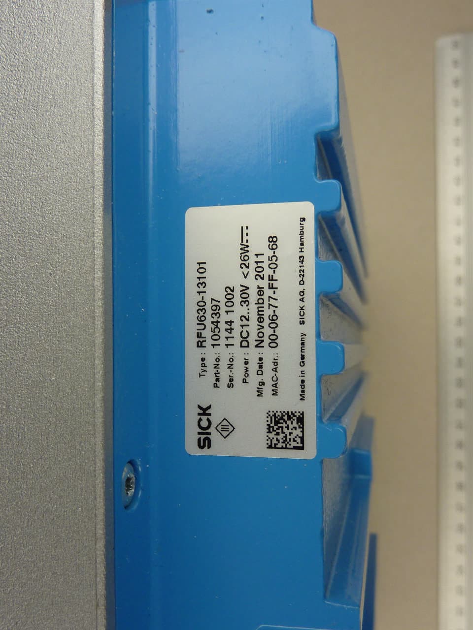 UHF RFID reader - FCC ID WRMRFU630 - Sick AG (3)