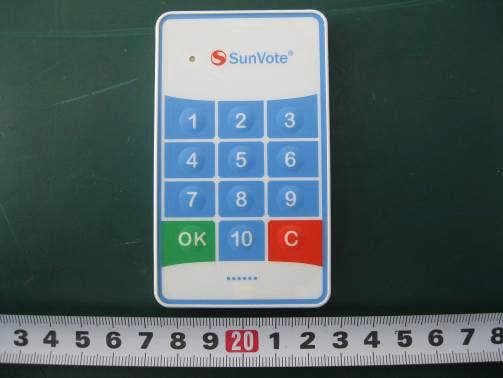 Wireless Voting Keypad - FCC ID WSVSUNVOTEKEY50 - Changsha SunSky Electronic Design & Development Co., Ltd. (2)