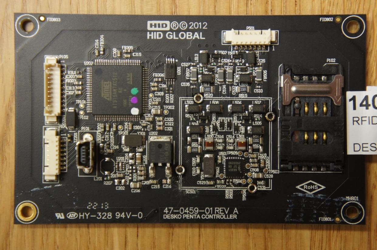 Dual-Antenna-RFID-Module - FCC ID WTM-RFID-DUAL-IVG - DESKO GmbH