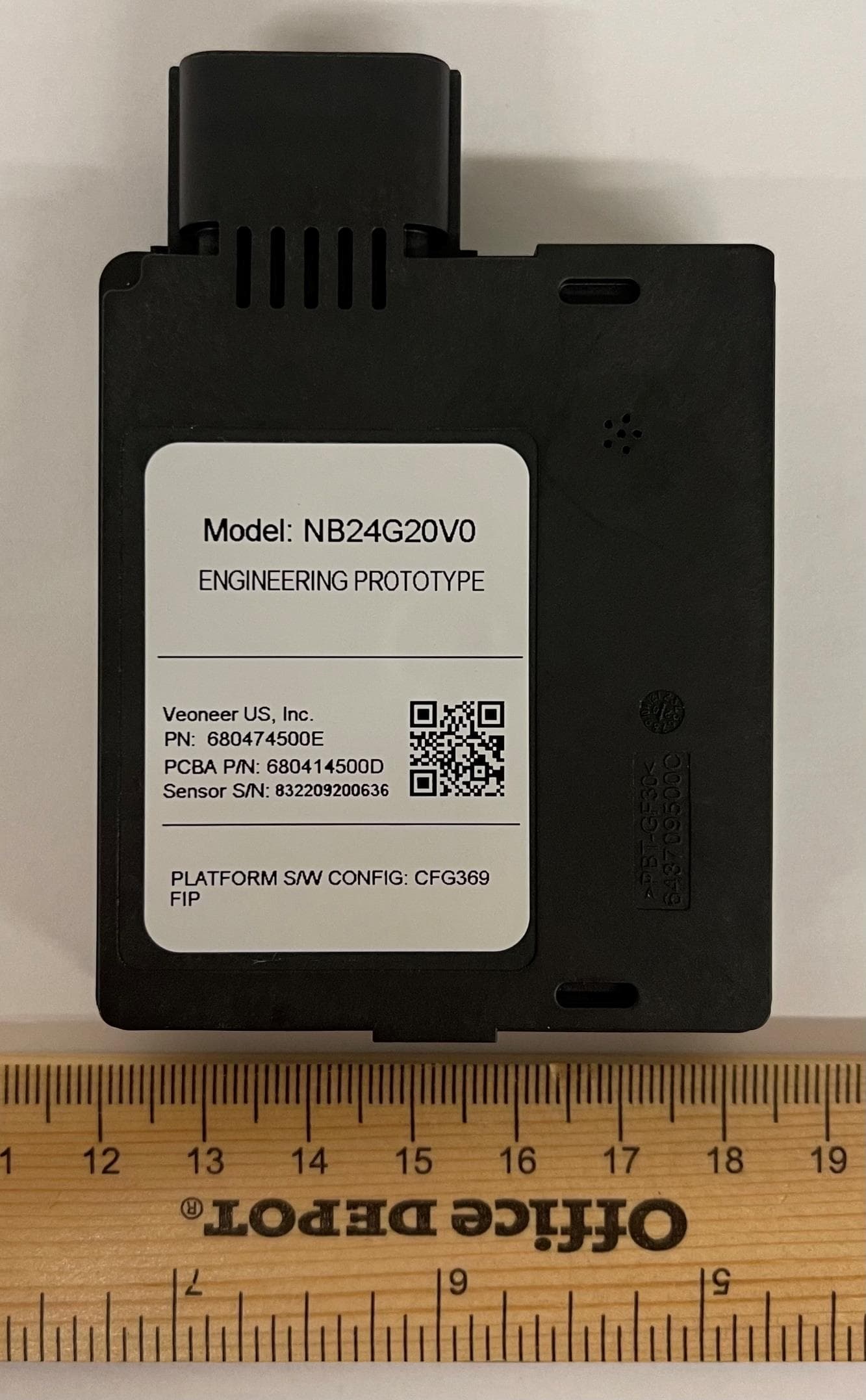 24 GHz NB automotive radar - FCC ID WU8NB24G20V0 - Magna Electronics, LLC