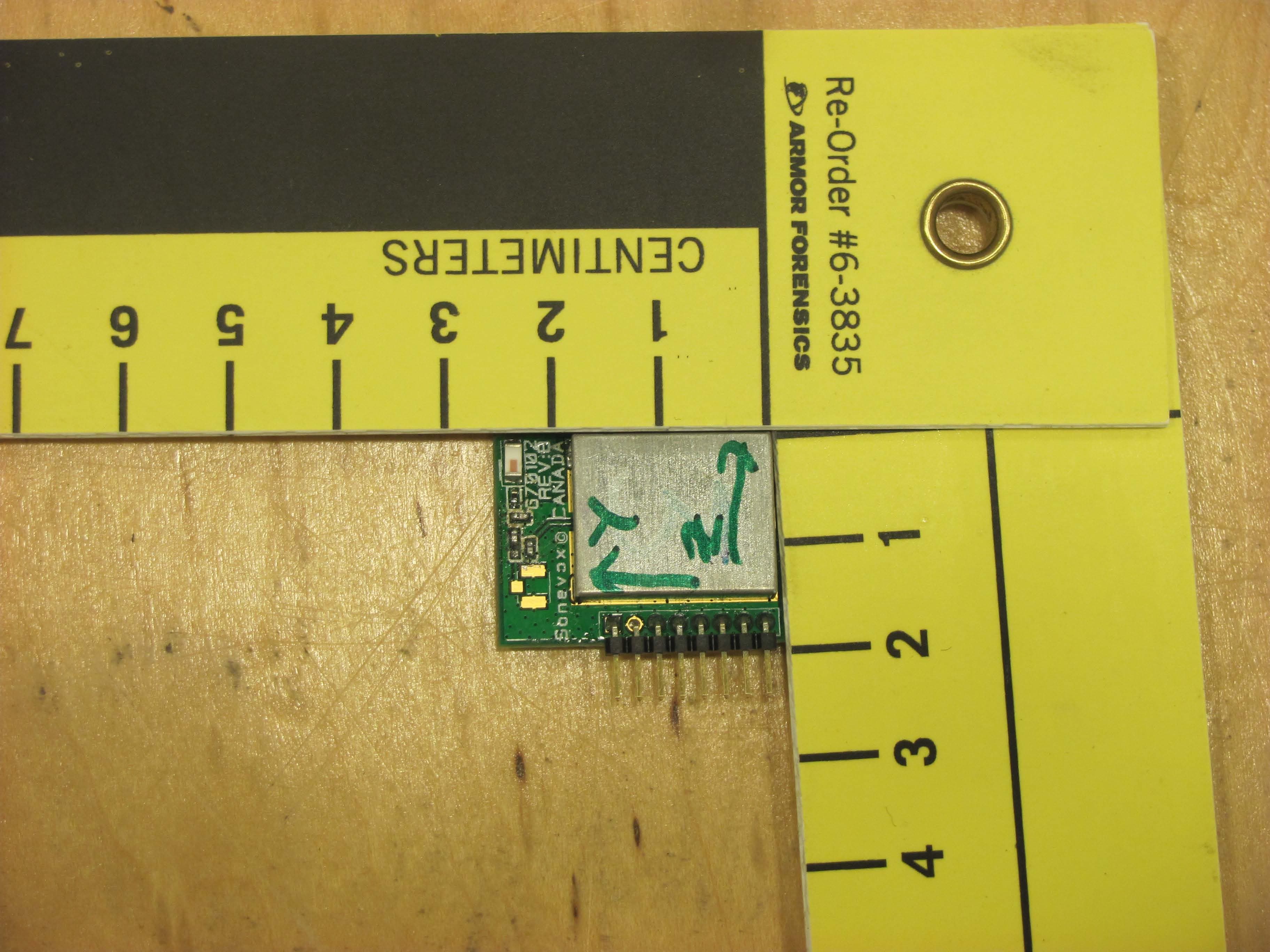 BLE module for control application - FCC ID WUO-WBT1012 - Sonavox Canada Inc. (2)