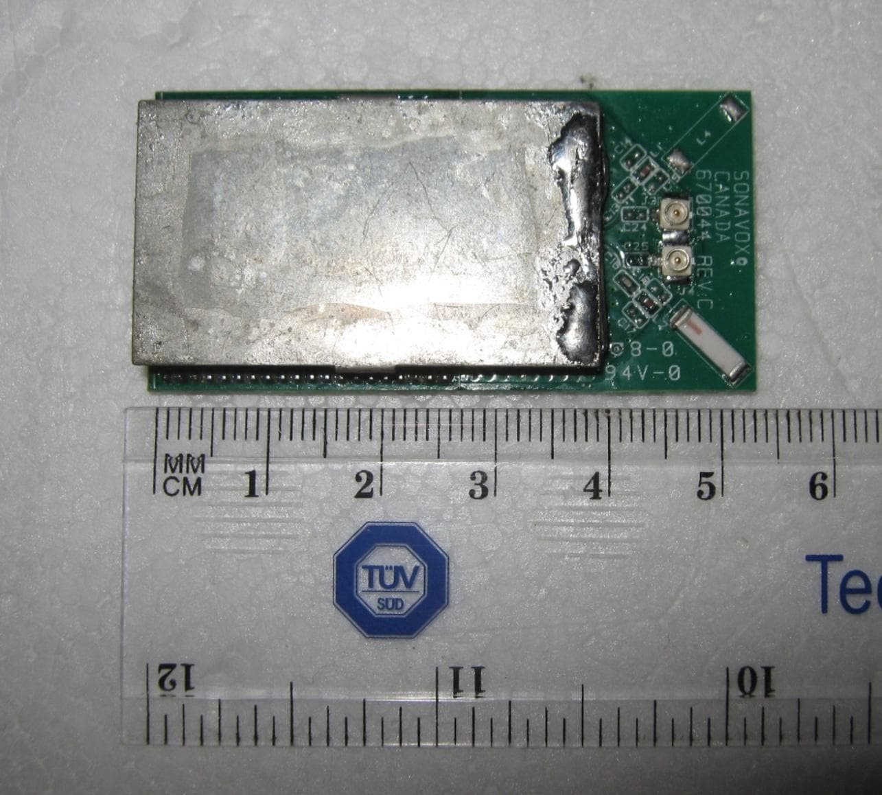 AUDIO FREQUENCY WIRELESS TRANSCEIVER - FCC ID WUO-WTX1011 - Sonavox Canada Inc.