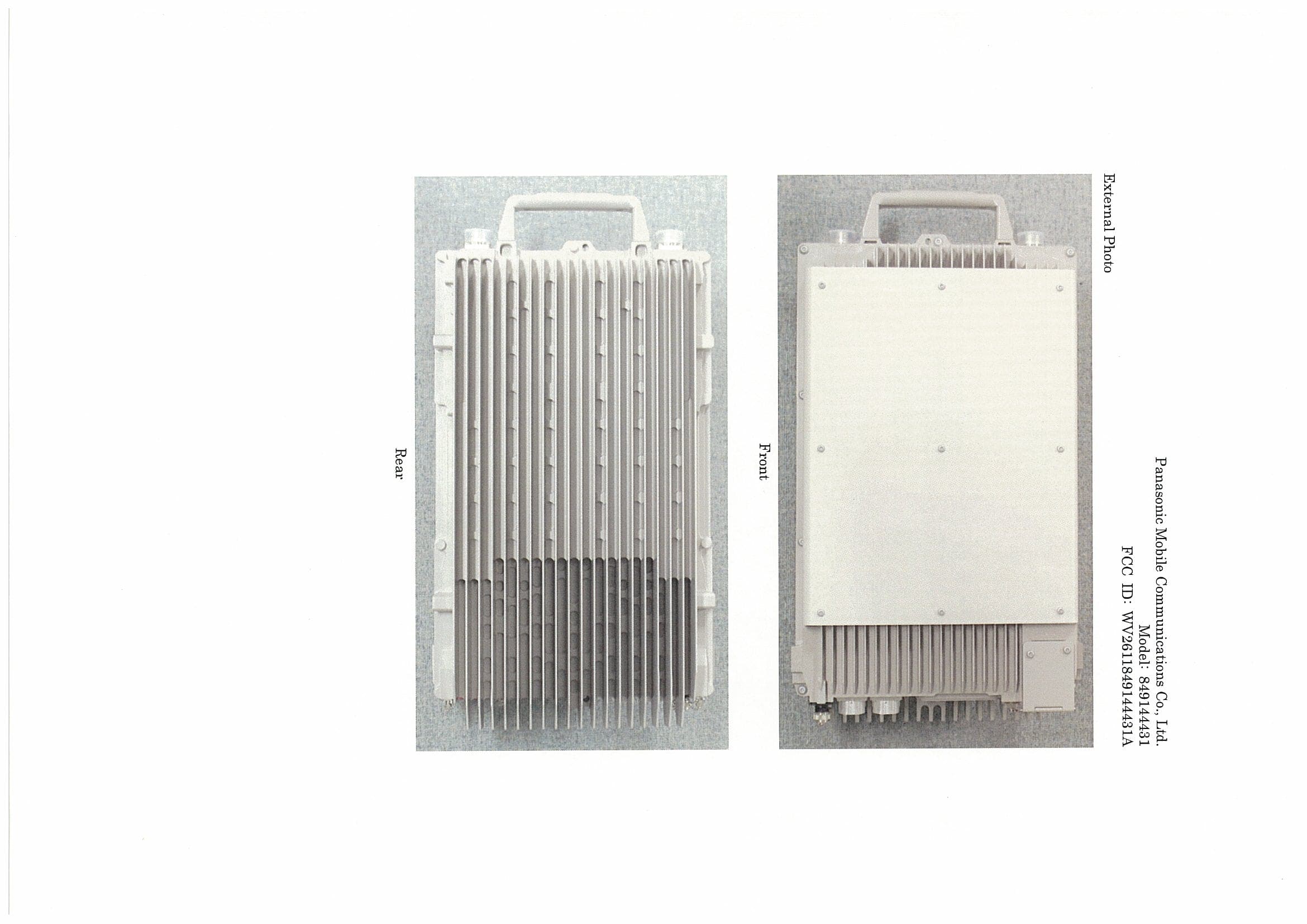 RRH4x40-PCS KS24829L11 - FCC ID WV2611849144431A - Panasonic Mobile Communications Co., Ltd. (2)