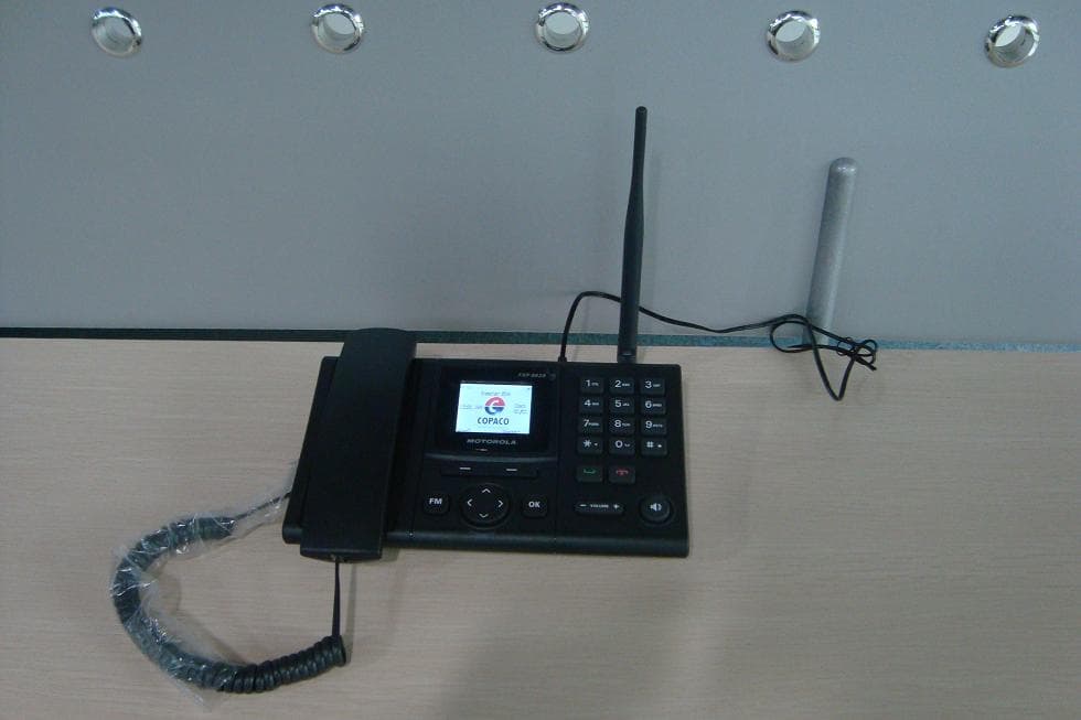 FIXED WIRELESS PHONE - FCC ID WVB-FXP86XR - Brightstar Corporation