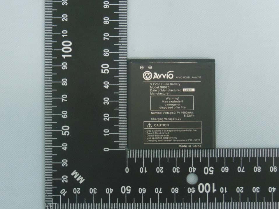 Mobile Phone - FCC ID WVBA785X - Brightstar Corporation
