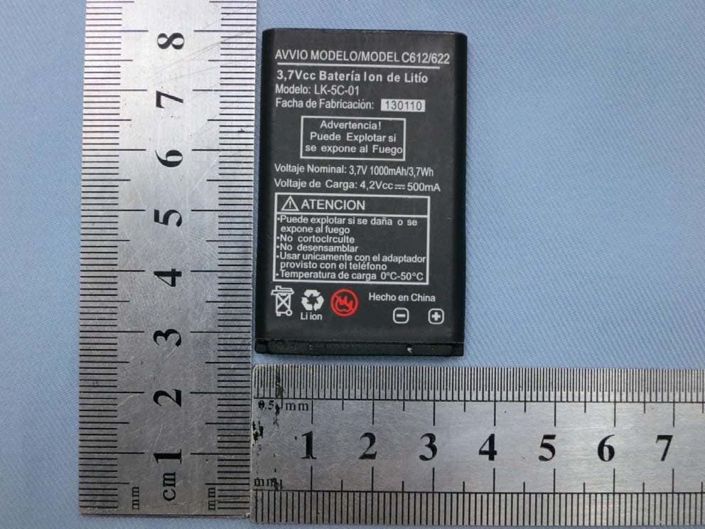 CDMA mobile phone - FCC ID WVBAC612X - Brightstar Corporation