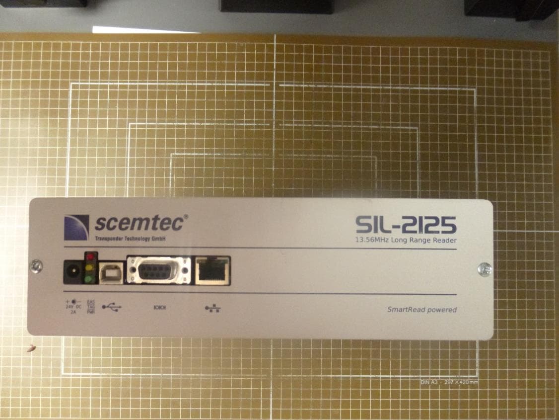 RFID Reader - FCC ID WVUSIL2125 - scemtec Transponder Technology GmbH