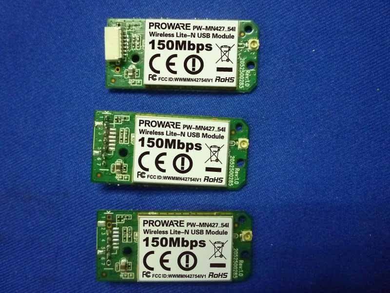 150 Mbps Wireless Lite-N USB Module - FCC ID WWMMN42754IV1 - Proware Technologies Co Ltd.