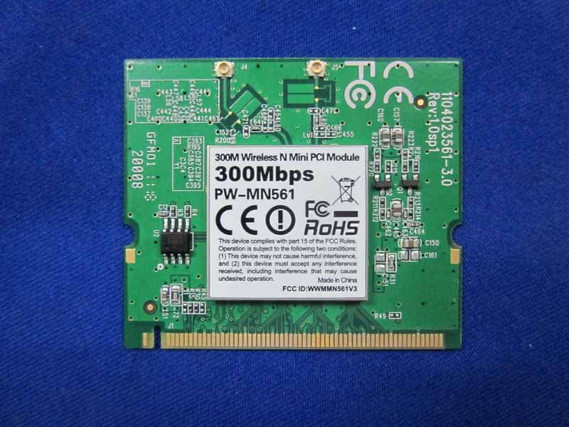 300M Wireless N Mini PCI Module - FCC ID WWMMN561V3 - Proware Technologies Co Ltd.
