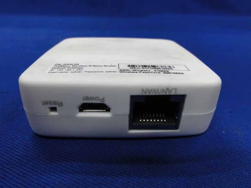 150Mbps Wireless N Nano Router - FCC ID WWMRN401MV1 - Proware Technologies Co Ltd.