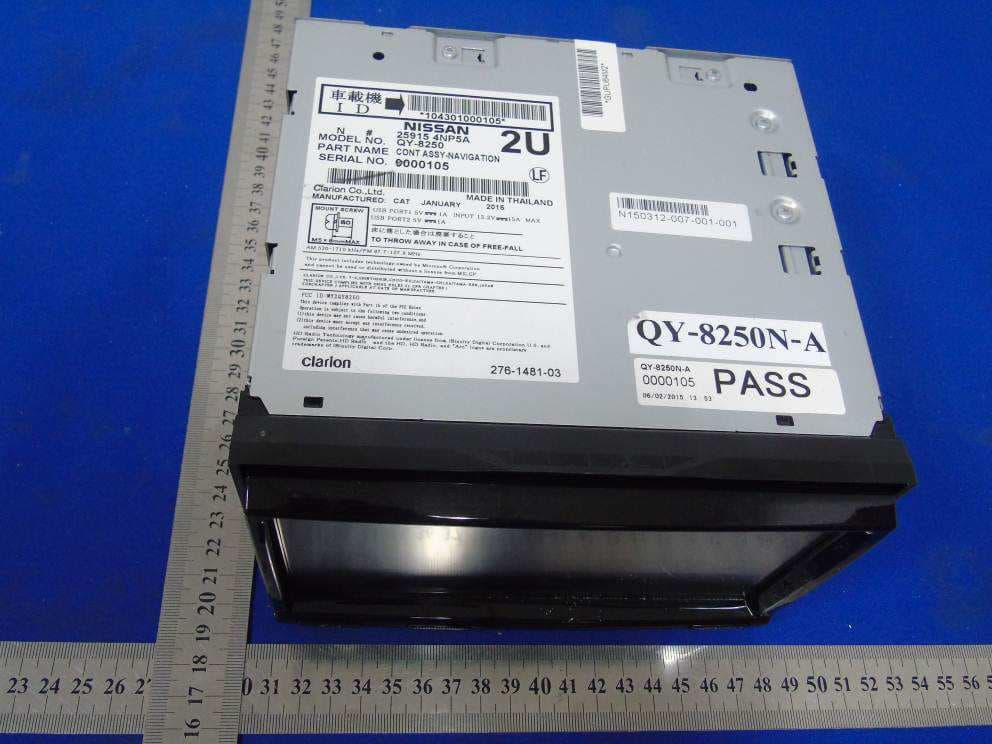 Car Navigation - FCC ID WY2QY8250 - Faurecia Clarion Electronics (Xiamen) Co., Ltd. (2)