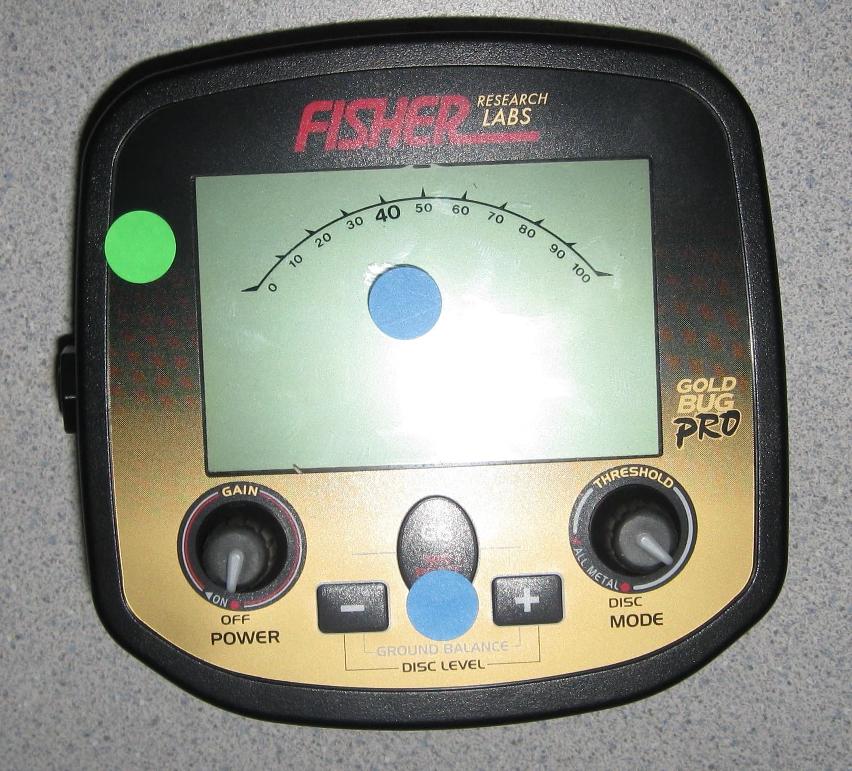 Metal Detector- Goldbug - FCC ID WZ9GB - First Texas Products LLC