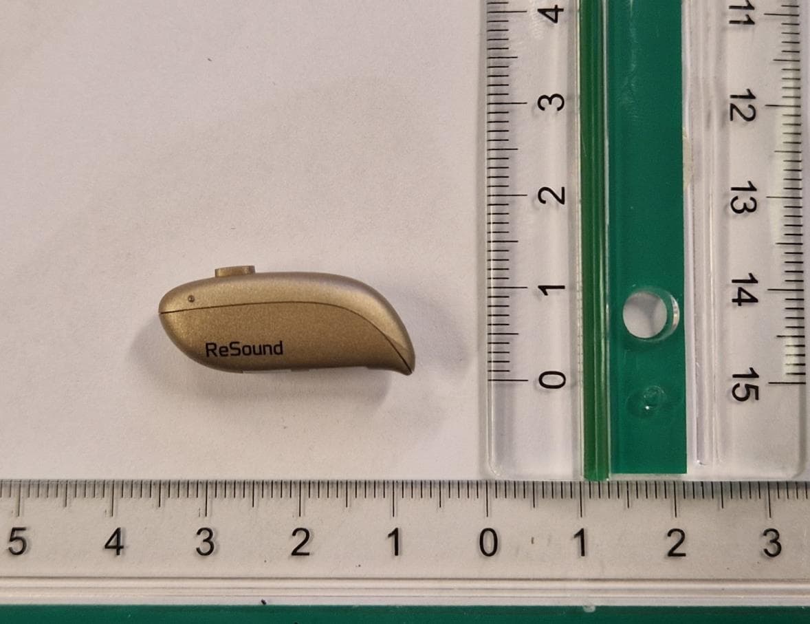 Rechargeable wireless hearing instrument - FCC ID X26DURR1 - GN Hearing A/S