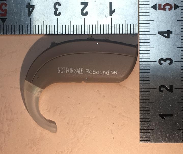 Wireless hearing instrument - FCC ID X26LOB90 - GN Hearing A/S
