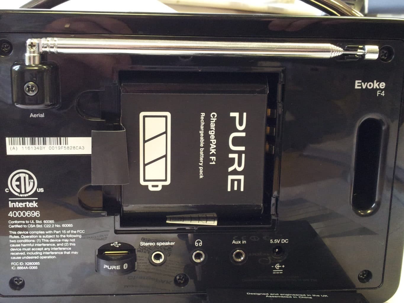 Evoke F4 - FCC ID X280065 - Imagination Technologies Ltd