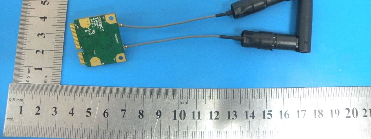 WLAN 11b/g/n MINI PCIE MODULE - FCC ID X2NBL-LW08-5 - B-LINK ELECTRONIC LIMITED (2)