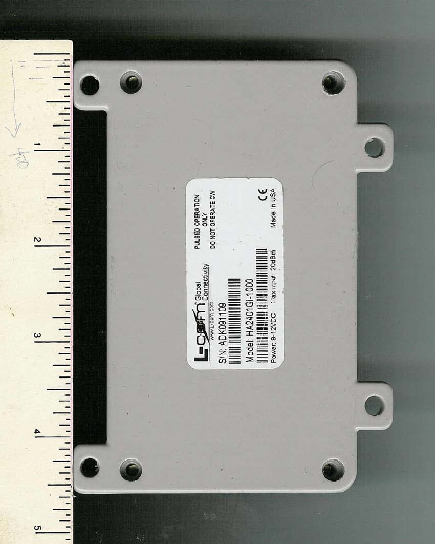 RF POWER AMPLIFIER WITH CERTIFIED TRANSCEIVER - FCC ID X2PAMPRF-1 - Cooper Notification, Inc. (2)