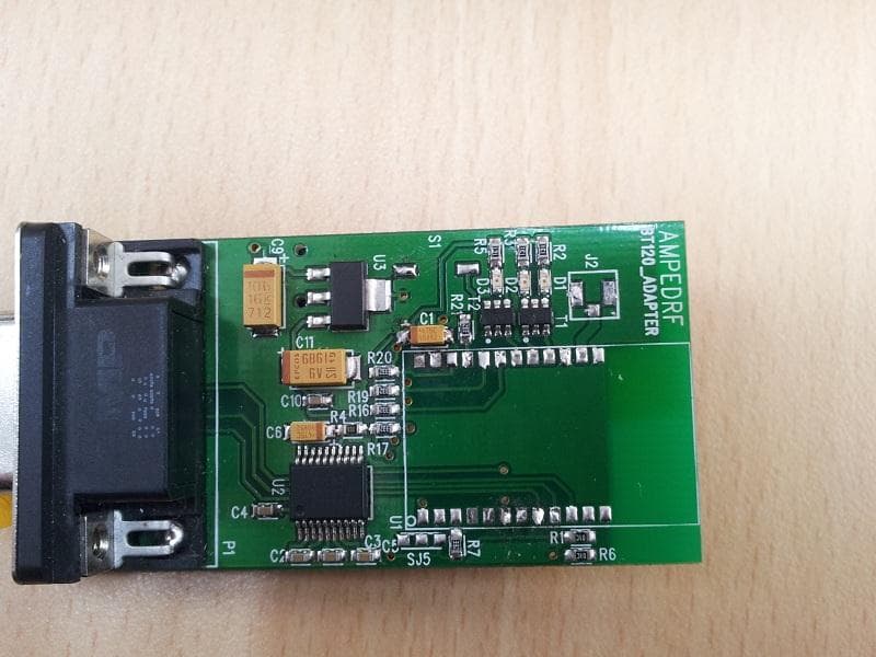 Spread Spectrum Transmitter - FCC ID X3ZBTMOD6 - Amp'ed RF Technology (3)