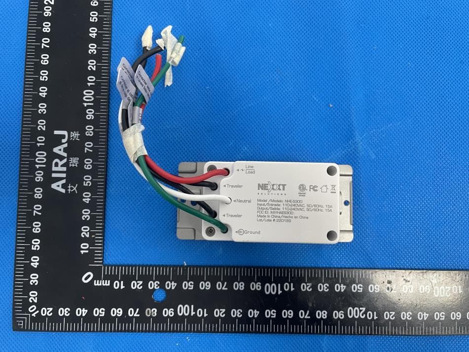 Smart Switch - FCC ID X4YHAES300 - NEXXT SOLUTIONS