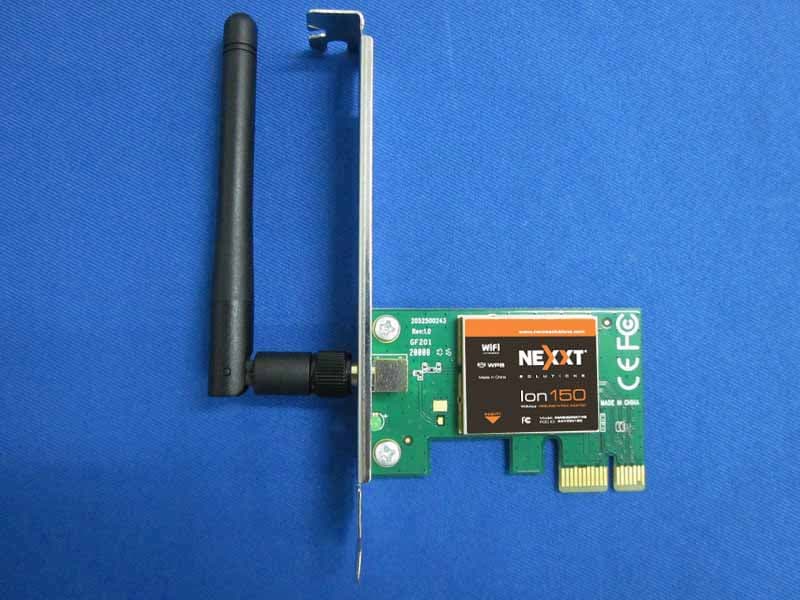 150Mbps Wireless N PCI-E Adapter - FCC ID X4YION150 - NEXXT SOLUTIONS (1)