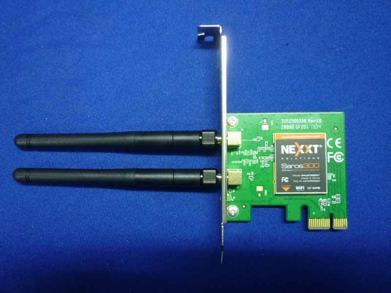 300Mbps Wireless N PCI Adapter - FCC ID X4YSAROS300 - NEXXT SOLUTIONS (5)