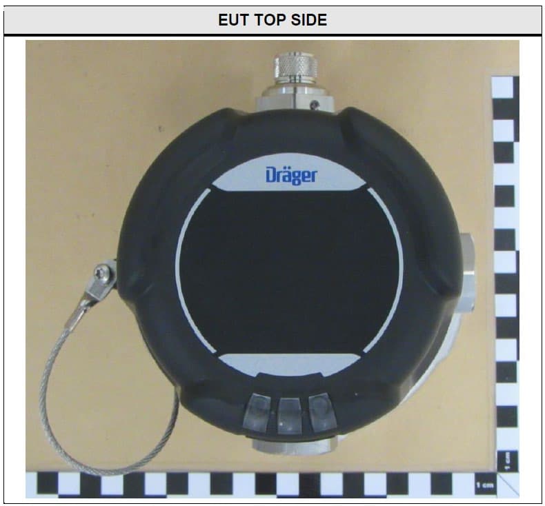 gas measurement device / wireless - FCC ID X6O-RC001 - Dräger Safety AG & Co. KGaA (2)