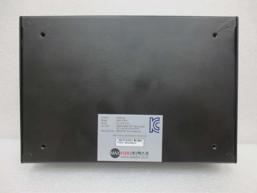 Smart Gateway - FCC ID X6VMFG-G300 - MAXFOR Technology Inc. (3)