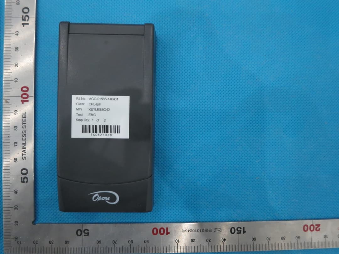 Wireless keypad - FCC ID X7OKEYLESSO42 - 9141-0720 Quebec Inc. DBA MANARAS/OPERA (2)