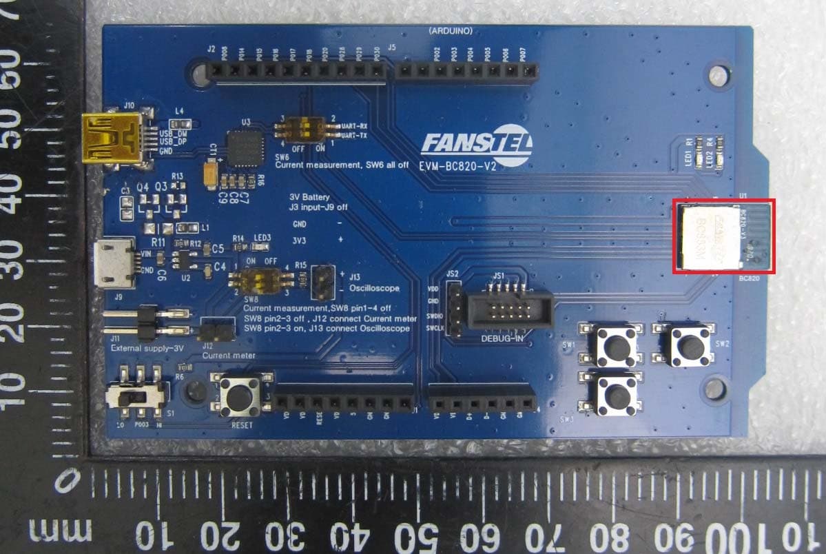 Bluetooth 5.2 Module - FCC ID X8WBC833M - Fanstel Corporation, Taipei