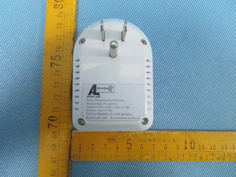 SMART DIMMER - FCC ID XBADSC25 - Aeon Labs LLC.