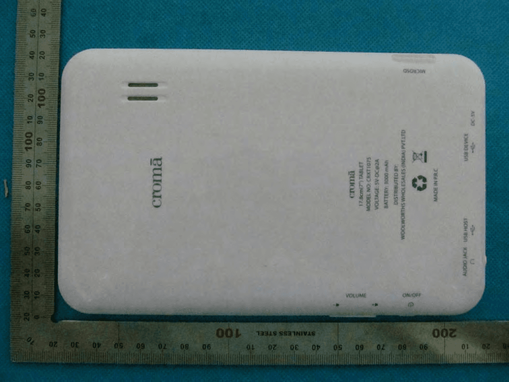 MID - FCC ID XBI8101019 - SUNGALE ELECTRONICS (SHENZHEN) CO., LTD. (5)