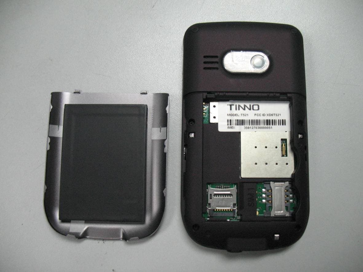MOBILE PHONE - FCC ID XD6T521 - Shenzhen Tinno Mobile Technology Corp