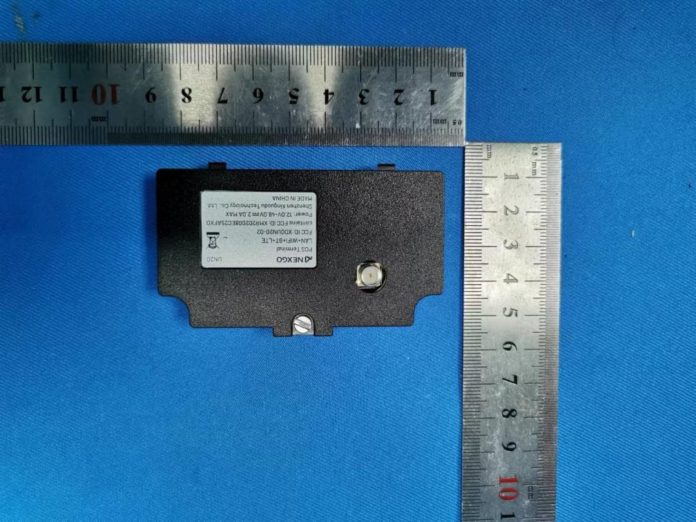POS Terminal - FCC ID XDQUN20-02 - Shenzhen Xinguodu Technology Co., Ltd.