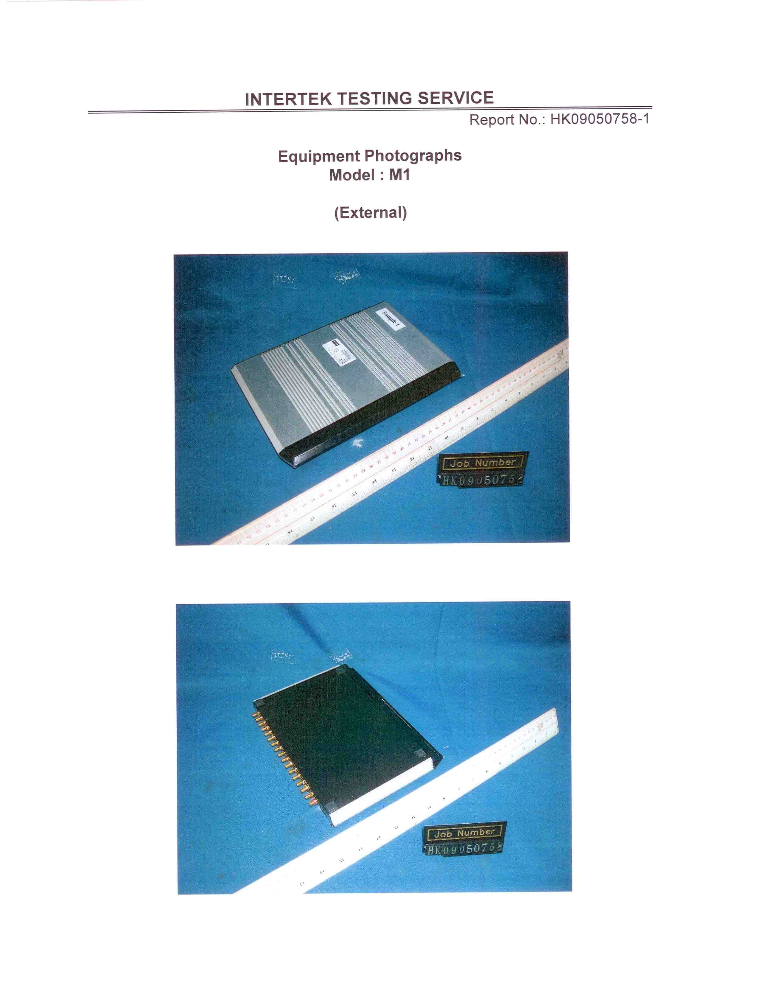 UHF RFID Reader - FCC ID XEK-MEGASCANM1 - Megabyte Limited