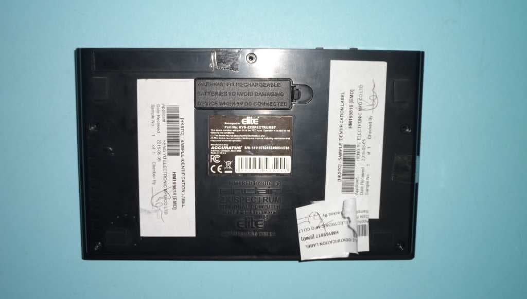 Bluetooth Keyboard - FCC ID XENZXSPECTRUM - Heng Yu Electronic Manufacturing Co. Ltd. (1)