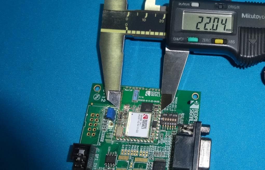 802.11 bgn Connection MODULE - FCC ID XF6-RS9110N1124 - Silicon Labs (1)