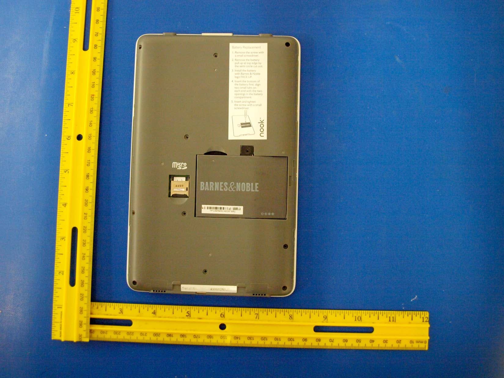 eBook Reader - FCC ID XHHBNRV100 - Nook Digital LLC (2)