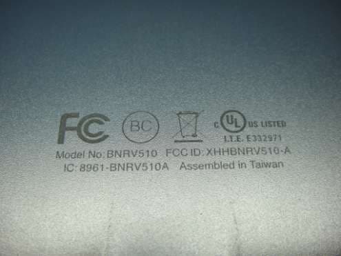 EBOOK READER - FCC ID XHHBNRV510-A - Nook Digital LLC (2)