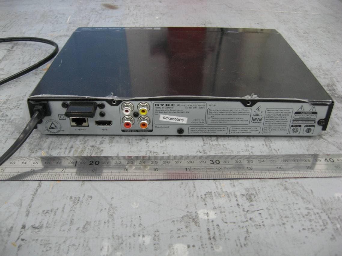 Blu-ray Disc Player, support WIFI function - FCC ID XJGDS0010 - DESAY A & V SCIENCE AND TECHNOLOGY CO.,LTD (2)