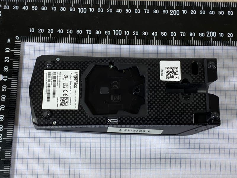 Payment Terminal - FCC ID XKB-D1600NCL - INGENICO